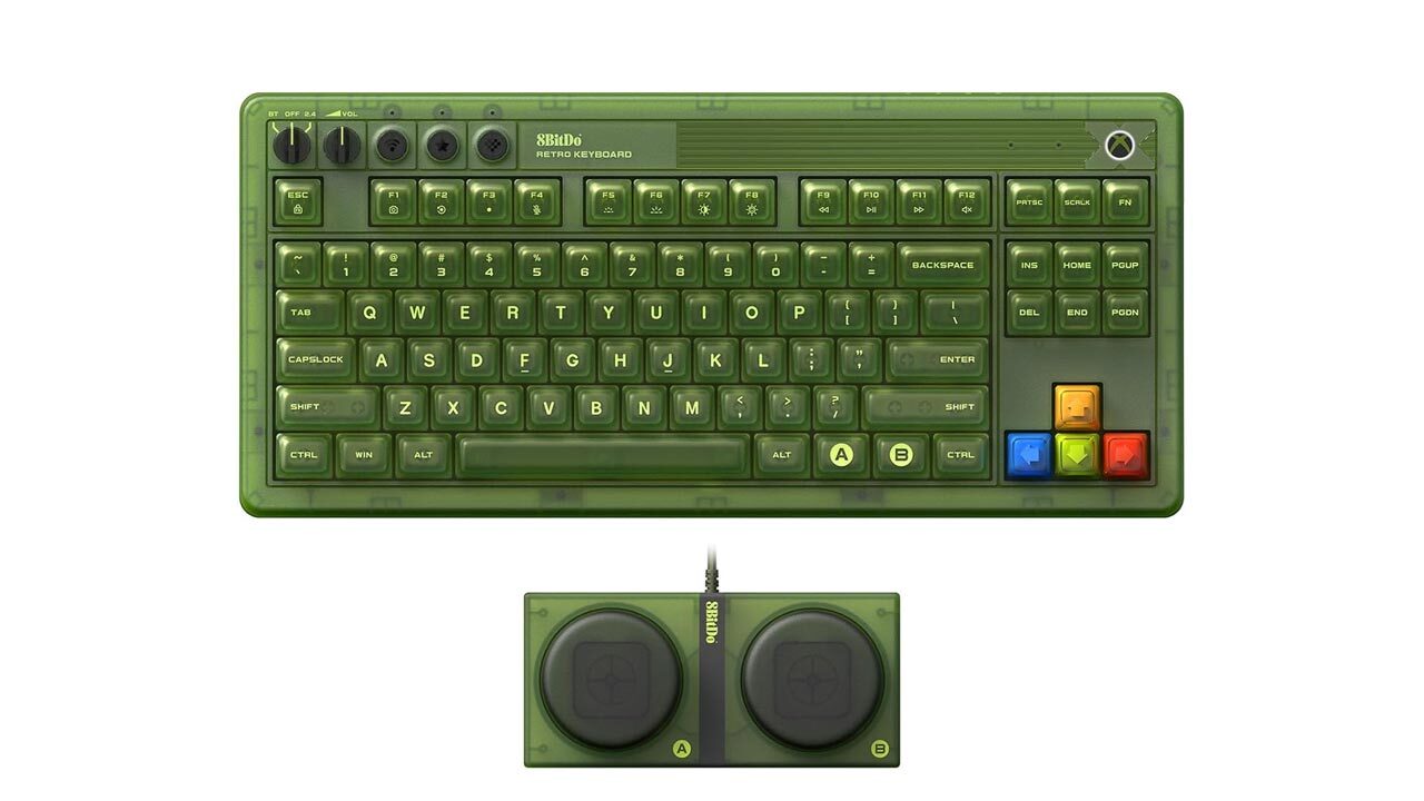 8BitDo Retro 87 TKL Mechanical Keyboard