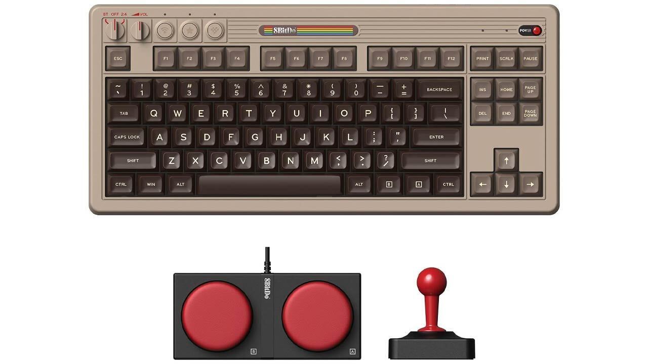 8BitDo Retro Mechanical Gaming Keyboard - C64 Edition